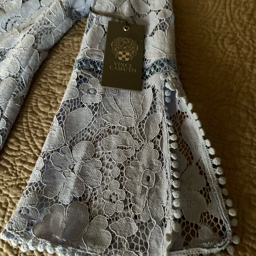 Vince Camuto Blue Lace Dress